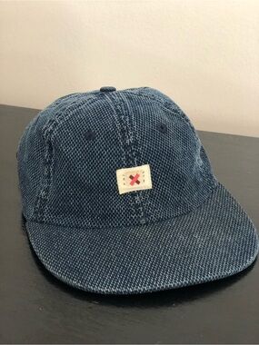 Best Made Co. Best Made Japanese Ball Cap. Blue Japanese Fabric Baseball Cap